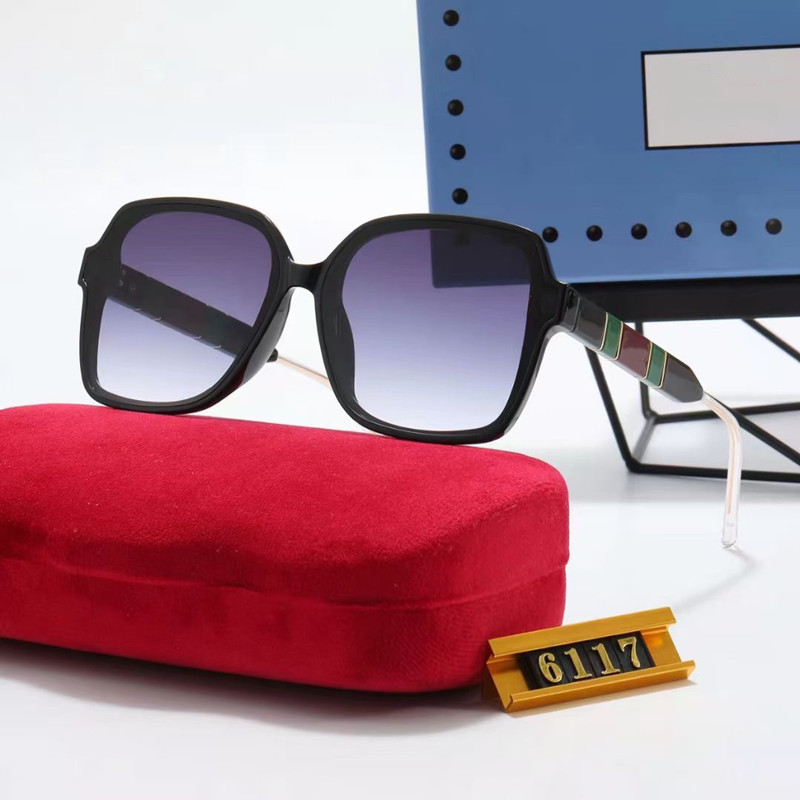 

1 Piece Fashion Sunglasses Glasses Sunglasses Designer Men Women Color Metal Frame 5 Ribbon Case