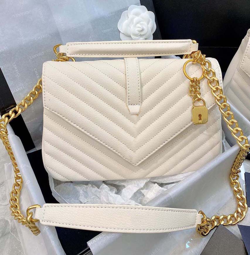 

Ladies black calfskin caviar classic Diamond quilted bag chains double flap medium Genuine Leather crossbody shoulder bags 002, Customize