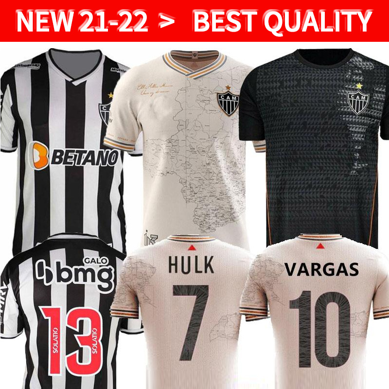 

Atlético 2021 2022 Atletico Mineiro HOME Soccer Jersey special edition 21 22 Fred Cazares Otero Moura Elias Robinho Valdivia Adilson Santos third Football Shirt