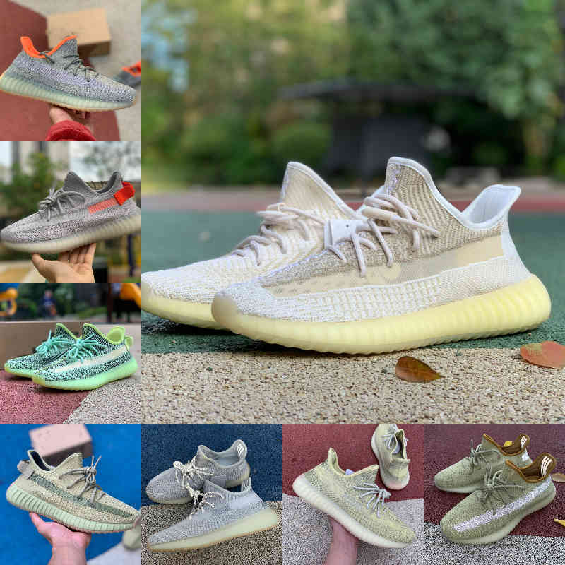 

Kanye Reflective West V2 Fade Carbon Natural Israfil Cinder Earth Zyon Oreo Yeshaya Desert Sage Marsh Mens Running Shoes Women Trainers Sneakers, 9017/tail light