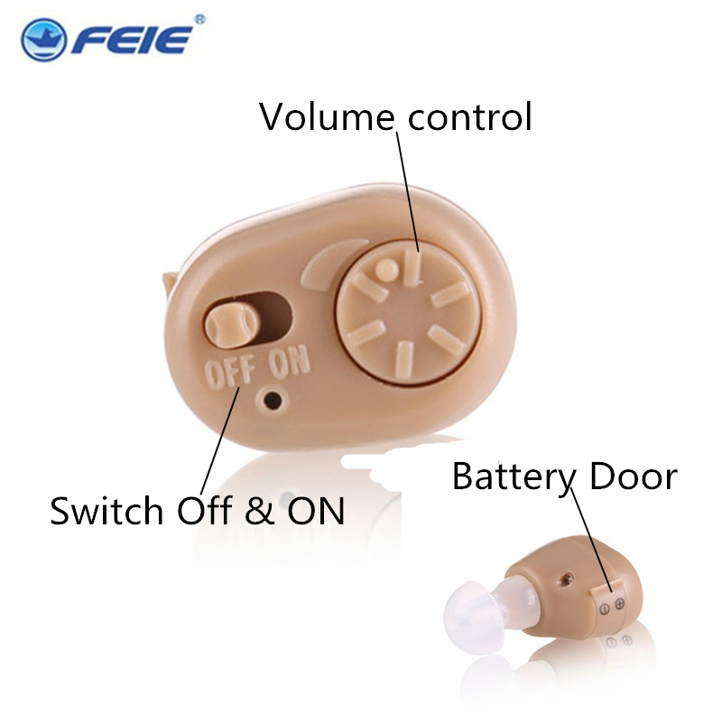 

S-213 Mini Hearing Aid Digital Hearing Aids Best Invisible Deaf Volume Sound Amplifier Ear Aid Adjustable Tone Hearing AidScouts