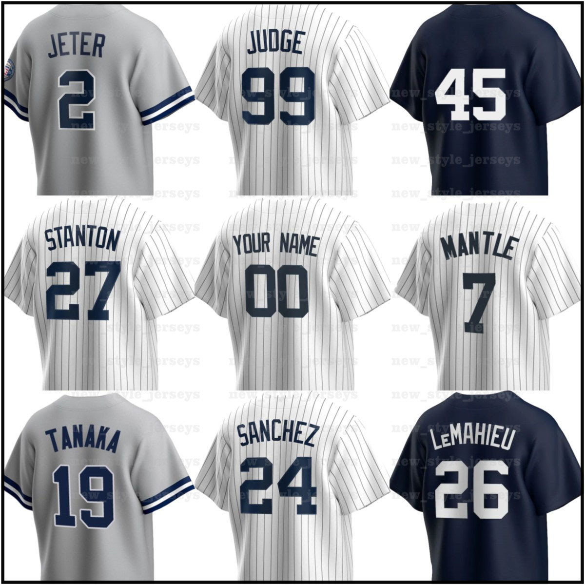 

45 GERRIT COLE Derek Jeter New 2 York 99 Aaron Judge Men wonen Baseball Jerseys Yankees Don Mattingly Williams 24 Gary Sanchez xxxx1, Blue;black