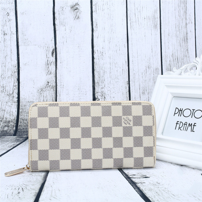 

Fashion LOUIS HANDBAG VITTON Zipper Wallets Women Purse Long Wallet Lady Clutch Men Shoulder Bag Ladies Handbags, White;black