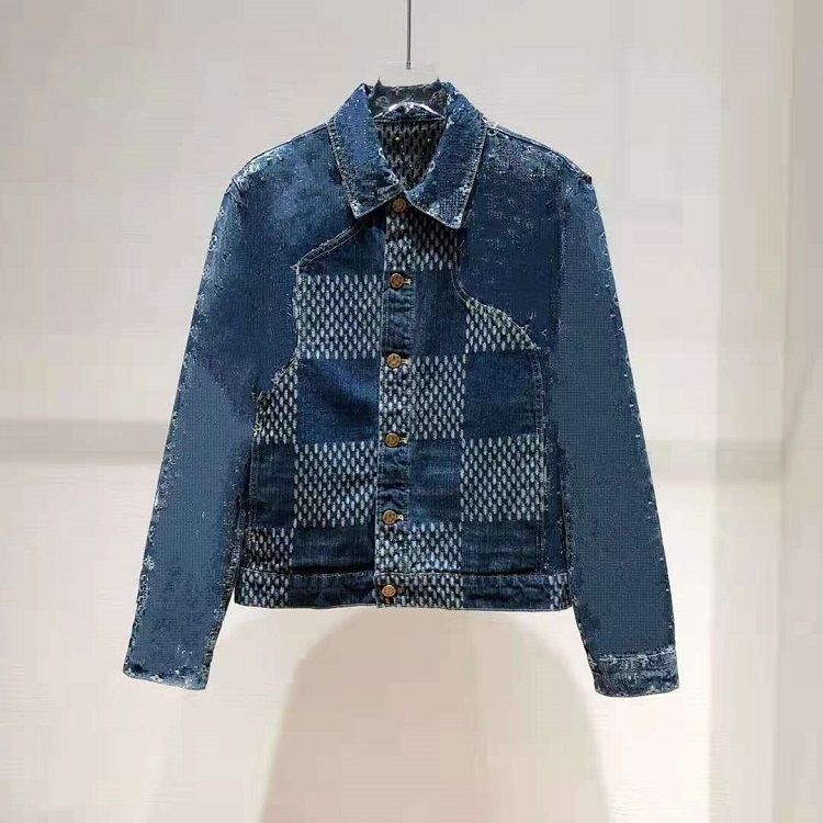 

2021 Autumn and winter mens New Denim jacket quality jackets for men and women jackets zdll30424., Black