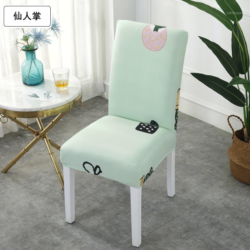 

Chair Covers 2/4/6pcs Printing Universal Size Cover Seat Protector Slipcovers For El Banquet Home Wedding