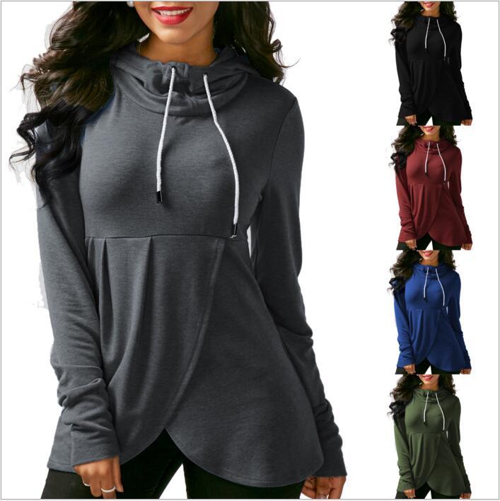 

hoodies sports fashion jackets women cotton sweatshirts lady casual print pullover hoodie blusas shirt coat long sleeve outerwear b3747, Black