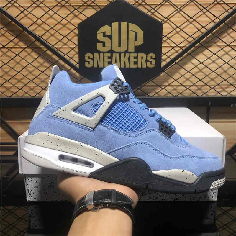 

Basketball Cream Sail Women 4 4s Men Guava White Blue University Jumpman Bred Off Nior Shoes Cactus Jack Boy J Cement Lce Gmlcm, Black