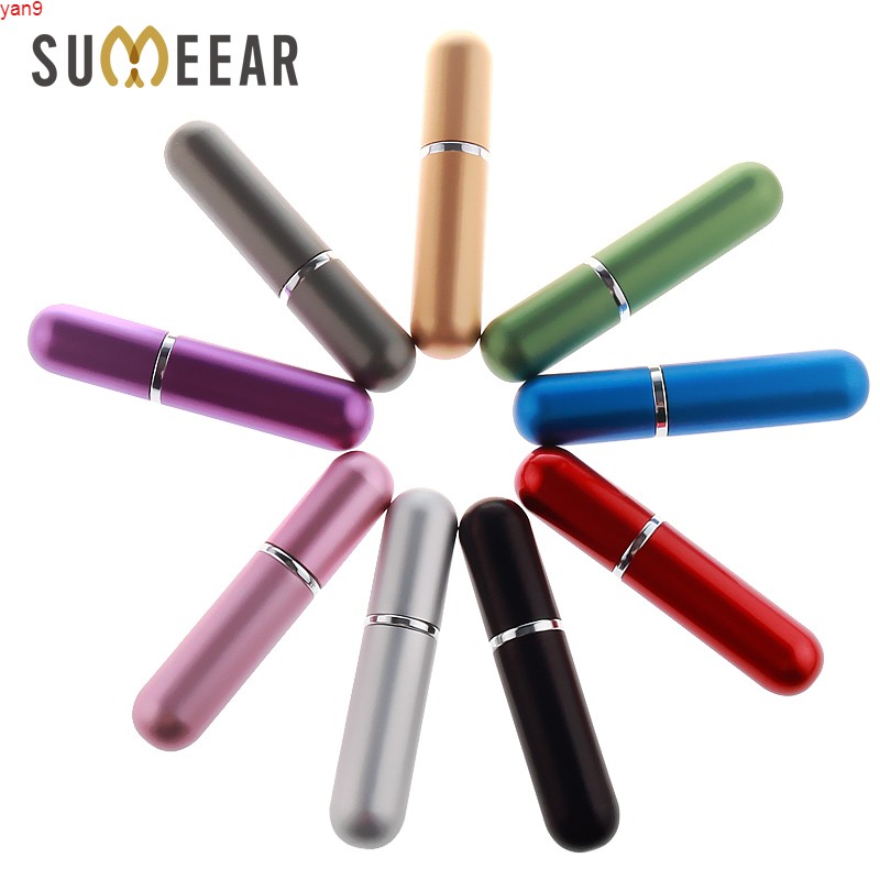 

5ml Mini Perfume Bottle Portable Spray Bottles Atomizer Women Empty Glass Refillable Pocket Cosmetic Containershigh qty