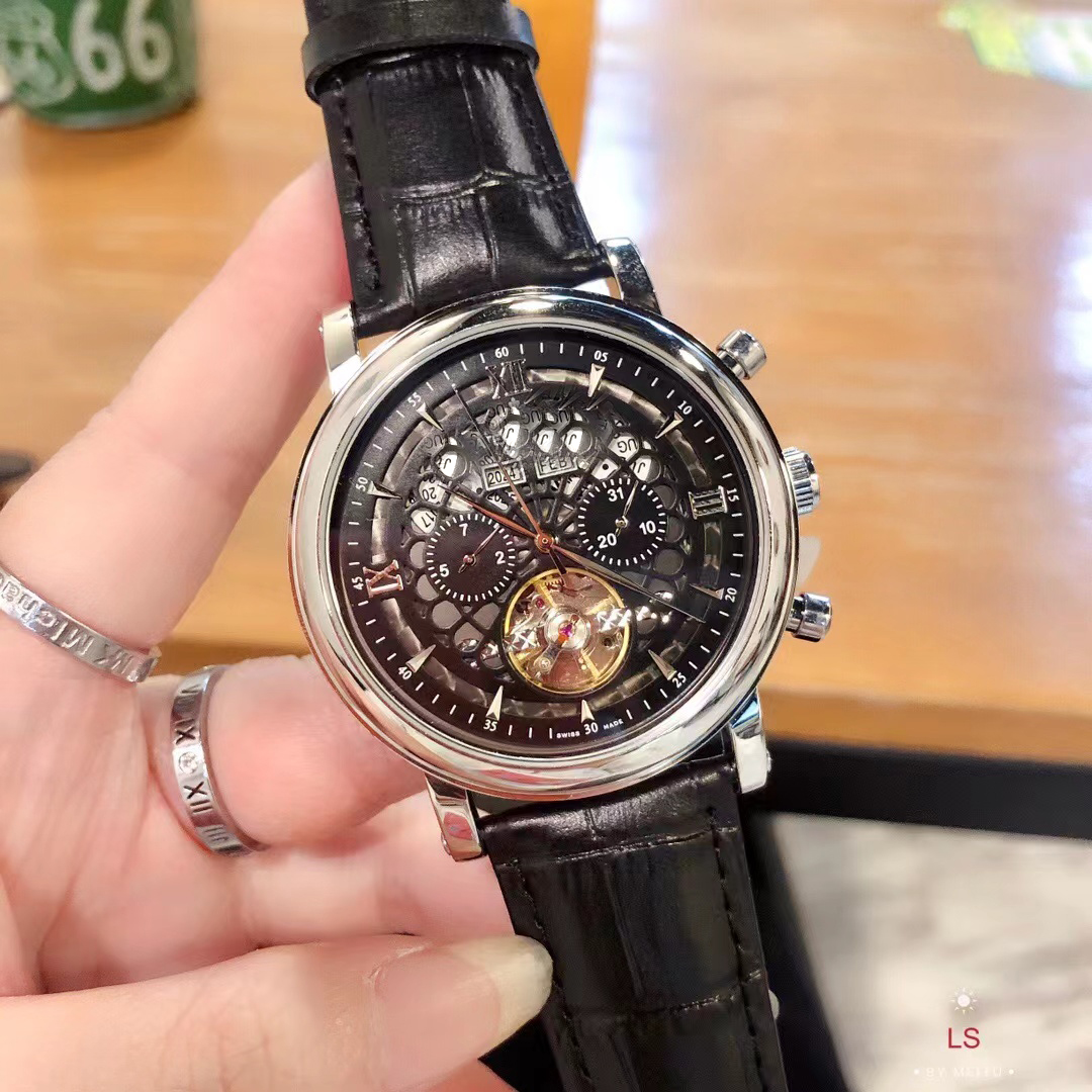 

Men Watches gifts Hot selling mineral super strong glass mirror, full-automatic mechanical movement, diameter 41mm, thickness 11mm, high-quality new