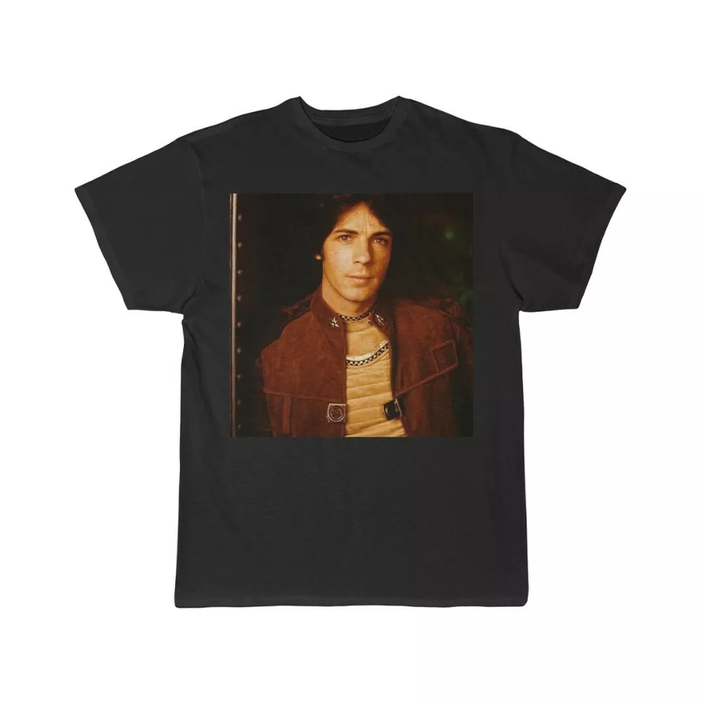

Rick Springfield as Lt Zak on Battlestar Galactica Short Sleeve Tee, White;black