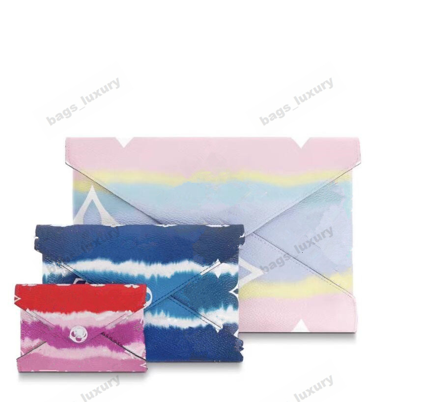 

Design luxury handbag Designer Purse Top Quality Envelope Clutch Women Fashion Trend Wallet Bags With Box And Dust Bag 3 Pieces Combination Free