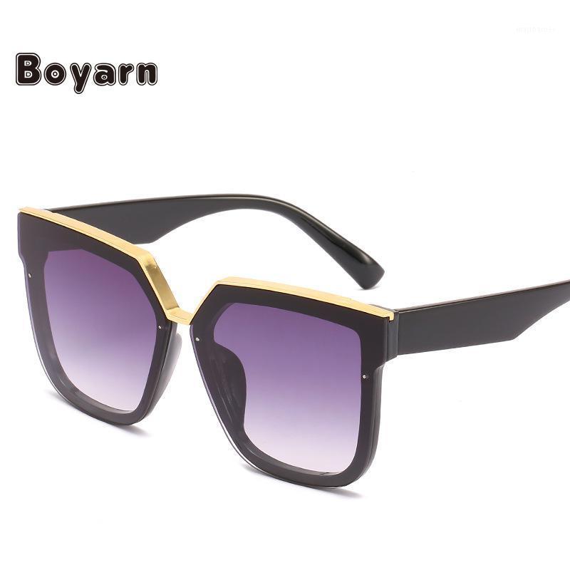 

Boyarn Outdoor Driving Pochromic Sunglasses Men Fashion Rectangle Sun Glasses Male Metal Eyewear UV400
