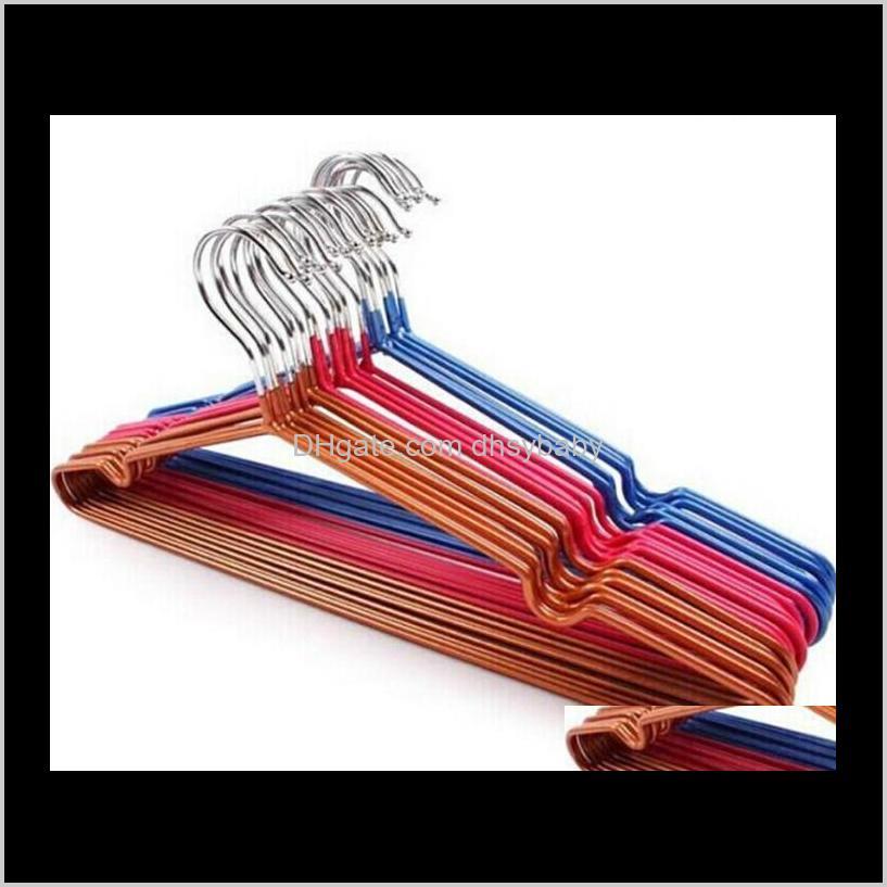 

Hangers Clothing Racks Housekeeping Organization Home & Garden Drop Delivery 2021 T Hanger With Groove, Nano Metal Slip Hanger, Dry And Wet C