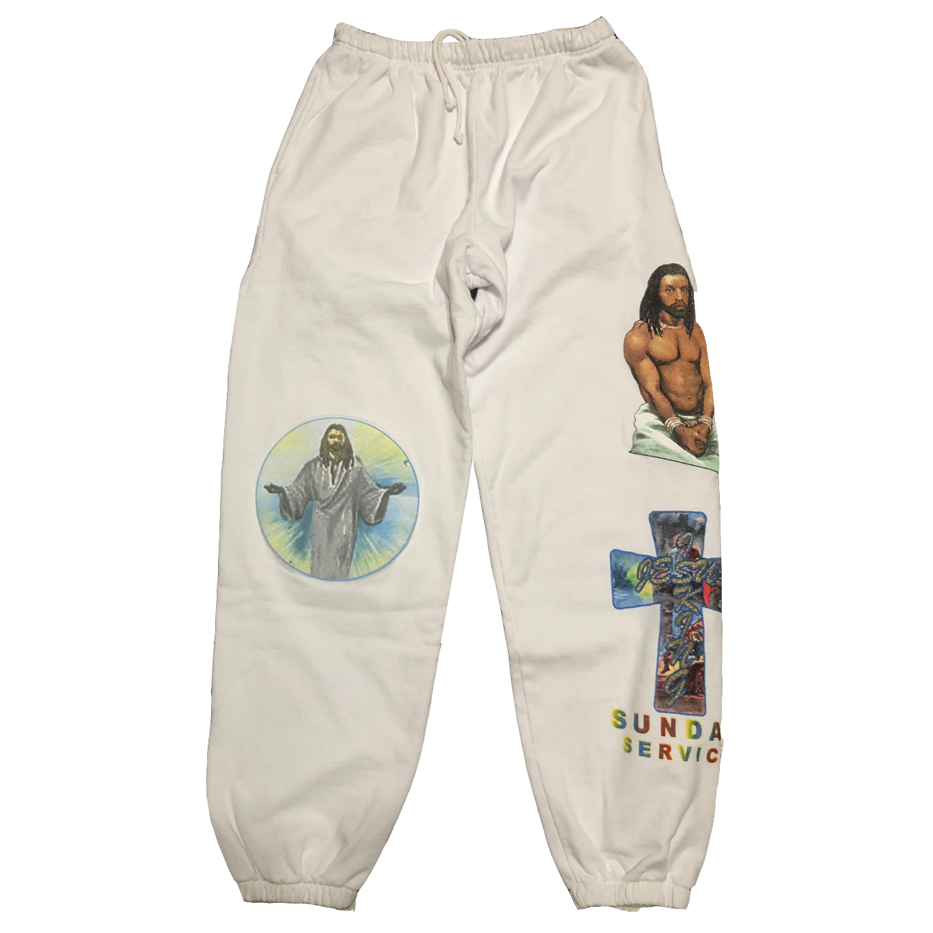 

2 Colors Mens Designer Pants Sweatpants Elastic Waist Retro Casual Trousers Fashion, Black