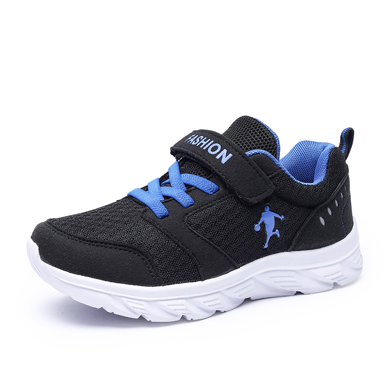 

2021 Sport Kids Sneakers Boys Casual Shoes For Children Sneakers Girls Shoes Anti-slippery Fashion tenis infantil Mesh T5566, Black