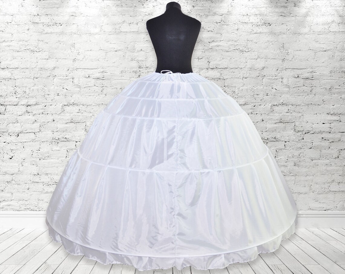 

5 Hoops Ball Gown Wedding Petticoat, Image