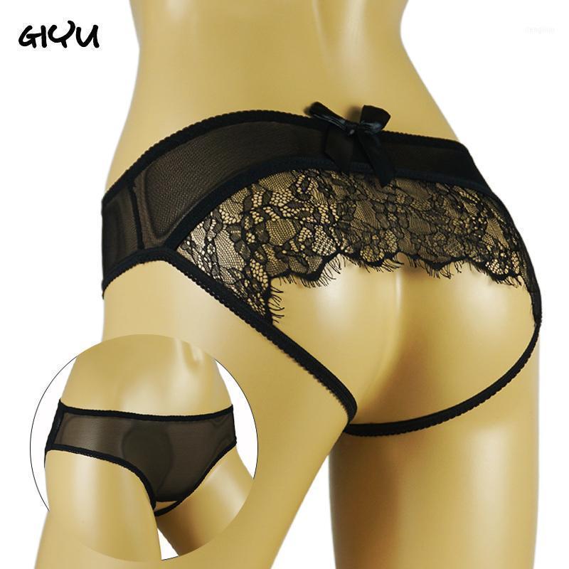 

Woman Sex Panties Erotic Lace Briefs Open Crotch Thongs Porn Crotchless Underpants Wear Tangas Famale Cheeky Sexy Underpants1, Black