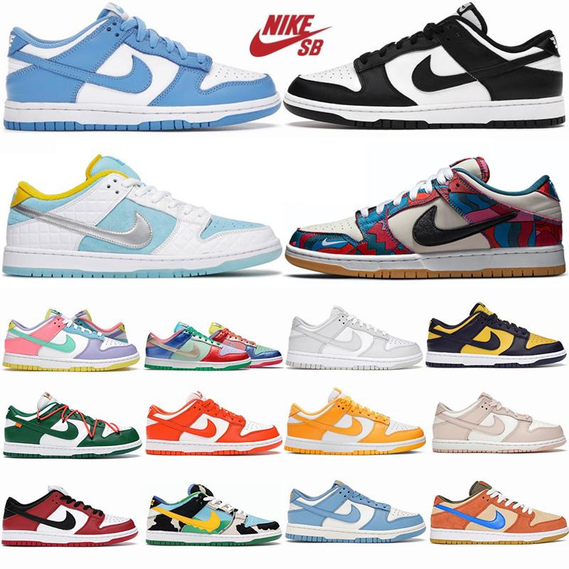 

men nike dunk low running shoes women Gym Red Photon Dust Green UNC Glow Black Royal Syracuse Laser Orange Easter Core Pink womens trainers
