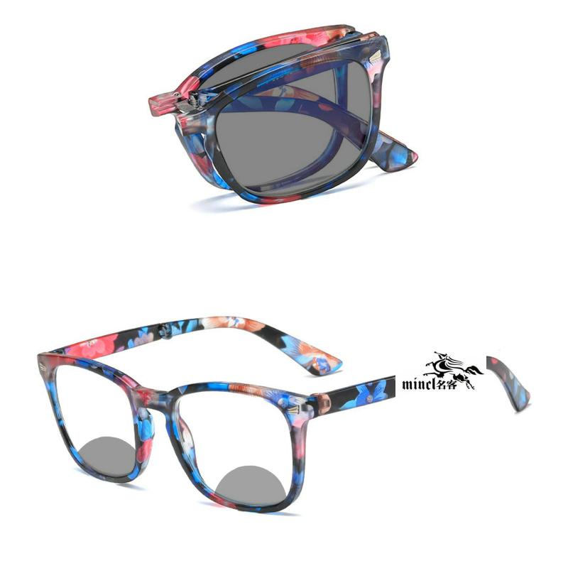 

Sunglasses Outdoor Pochromic Bifocal Reading Glasses Multifocal Near Far Folded Presbyopic For Men Sport Driving NX