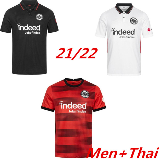 

21 22 Eintracht Frankfurt Soccer Jerseys Die Adler SOW SILVA KOSTIC JOVIC football shirt set 2021 2022 HASEBE KAMADA HINTEREGGER Men Kids kit uniform, Blue