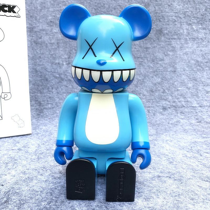 

New style 400% 28CM Bearbrick The PVC Bluetooth Fashion bear Chiaki figures Toy For Collectors Be@rbrick Art Work model decoration toys gif