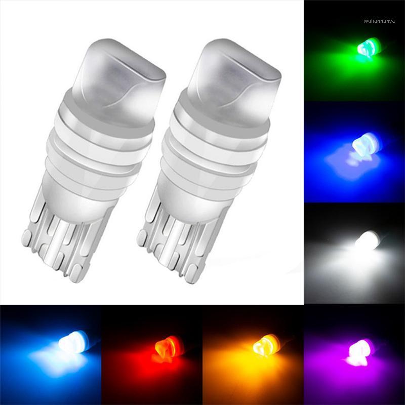 

Emergency Lights 2 Pcs T10 W5W High Quality Led Car Turn Side Light Marker Lamp WY5W 2835 3SMD Auto Wedge Parking Bulb License Plate