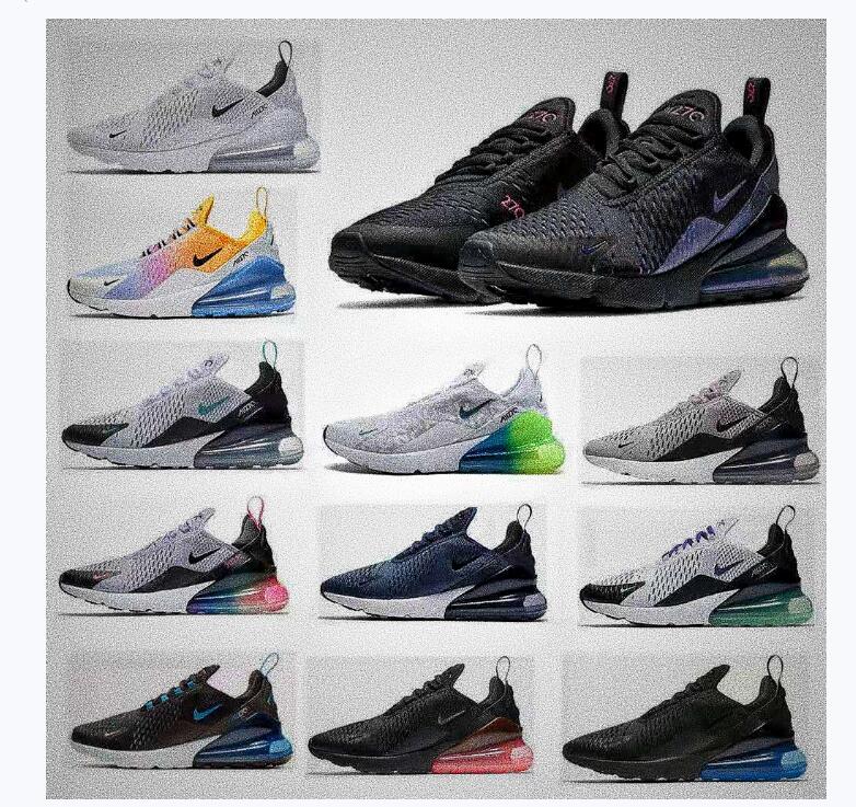 

2020 Air Top 270 TN React Sneakers Designer Mens Women Running Shoes Triple White University Bred Red Olive Volt Sport Shoe Maxes 36-45, White;gold