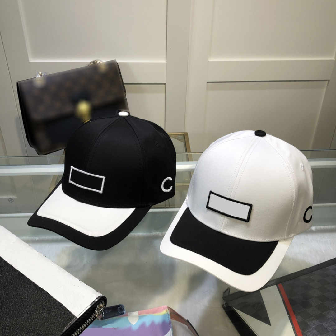 

2021 Simplicity Fashion Letter Splicing Versatile Luxurys Designers Caps Hats Mens Baseball Cap Casquette Women Ins Summer Sunhat, Blue;gray