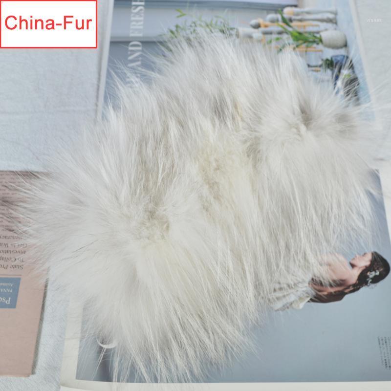 

Scarves Fashion Winter Warm Product For Women 100% Natural Real Fur Scarf Good Elasticity High Quality Knitted, Blue;gray