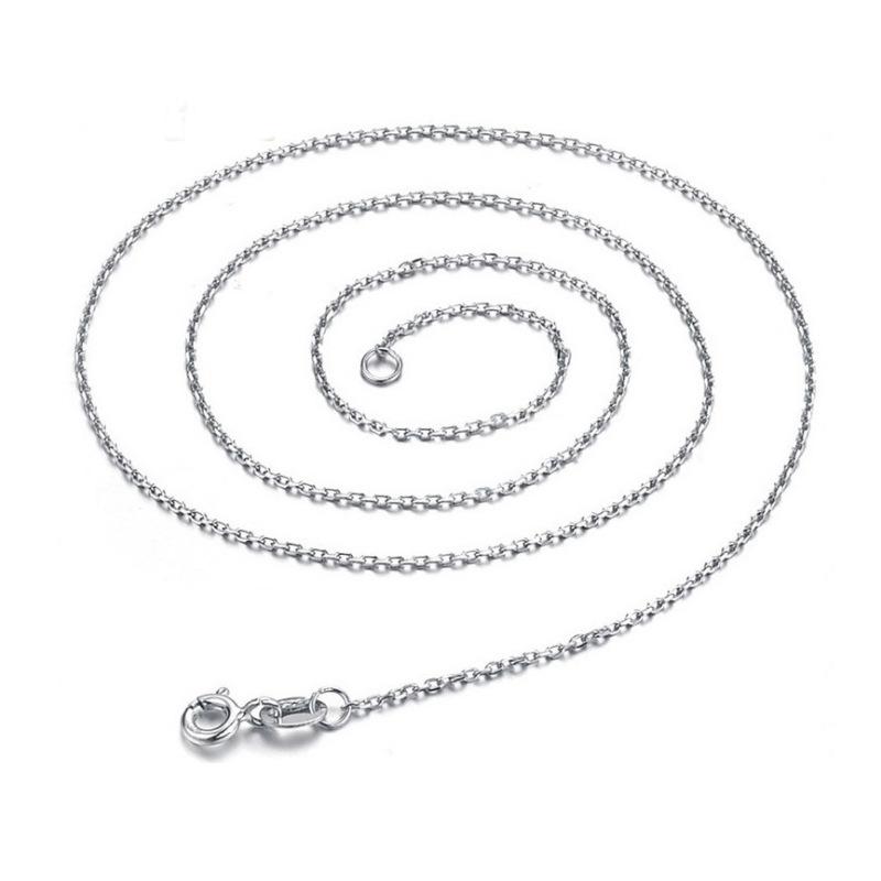 

Chains Wholesale S925 Sterling Silver Korea Korean Cross Chain Fine Can Be Equipped With Necklace Pendant Jewelry Female