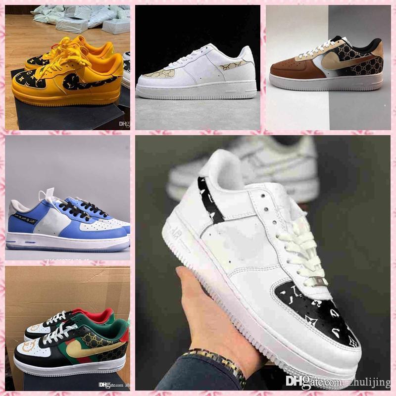 

2021new graffi Hot Dunk cheap 1 Utility AF Shoes Men Women triple air af 1 forces airforce one skateboard mens trainers sports sneakers