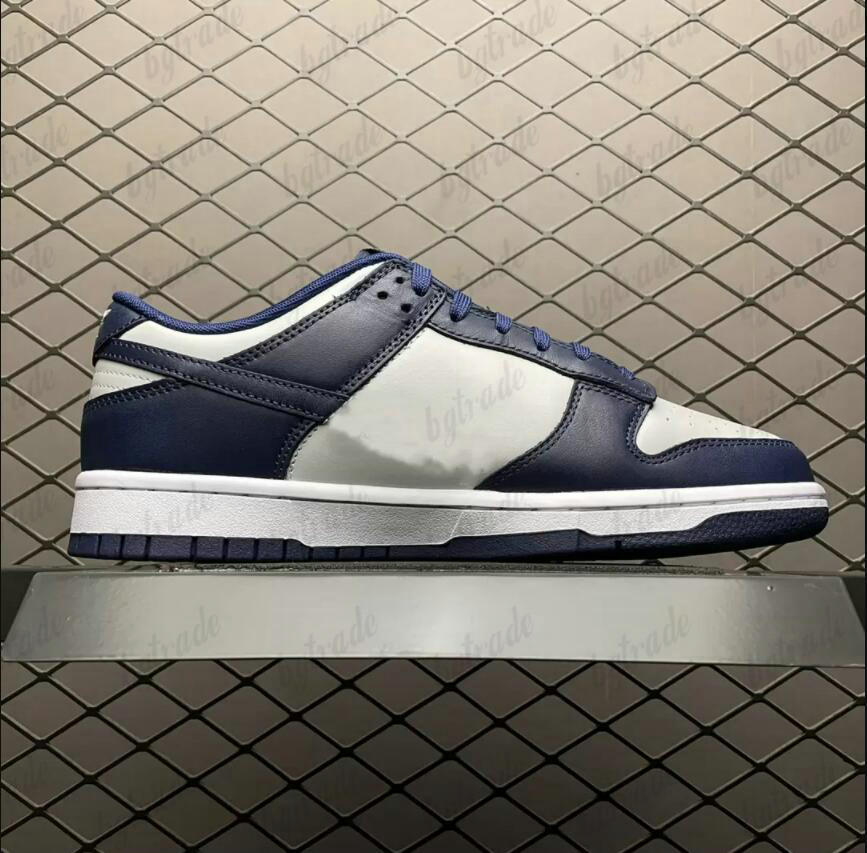 

SB Low Ducks Georgetown Skate Board Shoes Grey Navy Blue Mens Womens Sports Trainers Sneakers