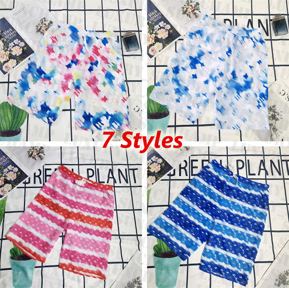

Gradient Color Swim Shorts Mens Fashion Tie Dyed Swimwear Elastic Waist Swimming Trunks Summer Surfing Swimwears For Men