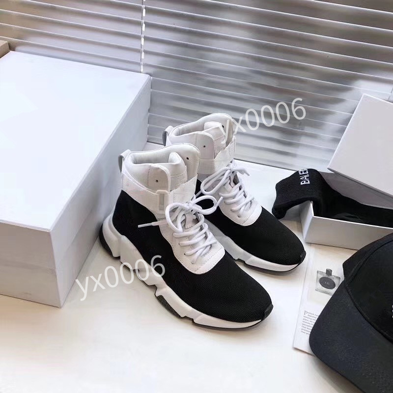 

2022 Paris Platform Sneakers Triple S Fashion 35-41 flat casual shoes crystal bottom All Black White Italy Designers grid style trainers Comfortable fz191010, Choose the color