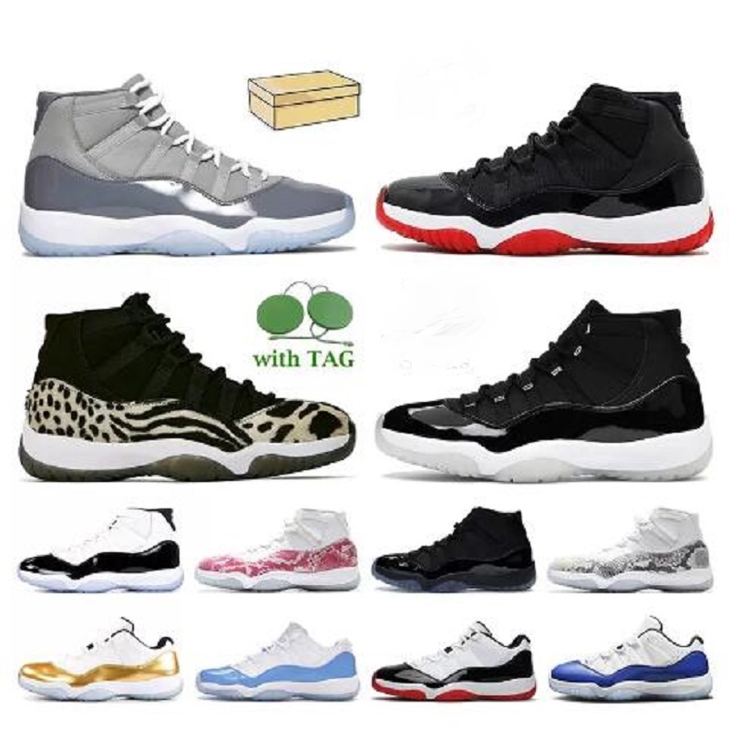 

Fashion Jumpman 11 Basketball Shoes 11s Cool Grey Animal Instinct High Bred Jubilee 25th Anniversary Women Mens Trainers Concord Gamma Blue Sneakers UNC, # 11