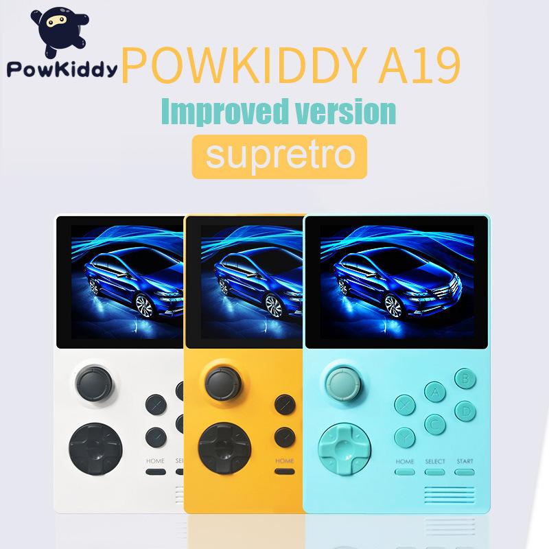 

Handheld Game Console 3.5 Inch Bluetooth Retro Portable Built-in 3000+ Video Games Player WiFi Download Players