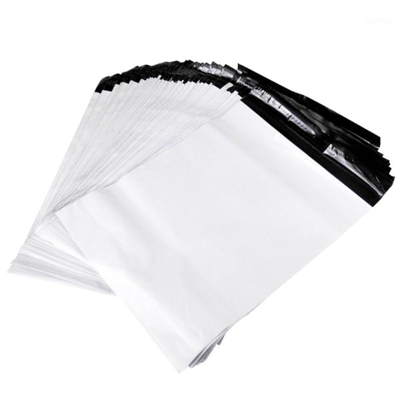 

Gift Wrap 100pcs Mail Bags Thickened Express Courier Mailing Bag (White)