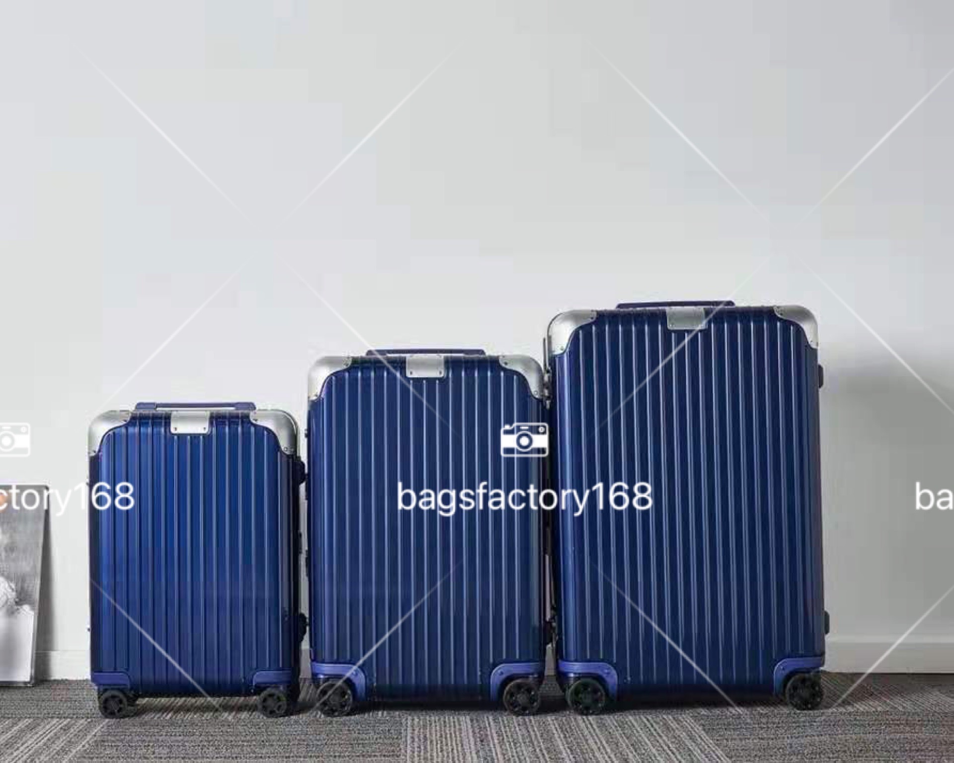 

International High Quality Classic Aluminum Suitcase Strength Compression Silent Wheels Large Capacity Suitcases Travel Trolley Case Brand Pulley Boxes
