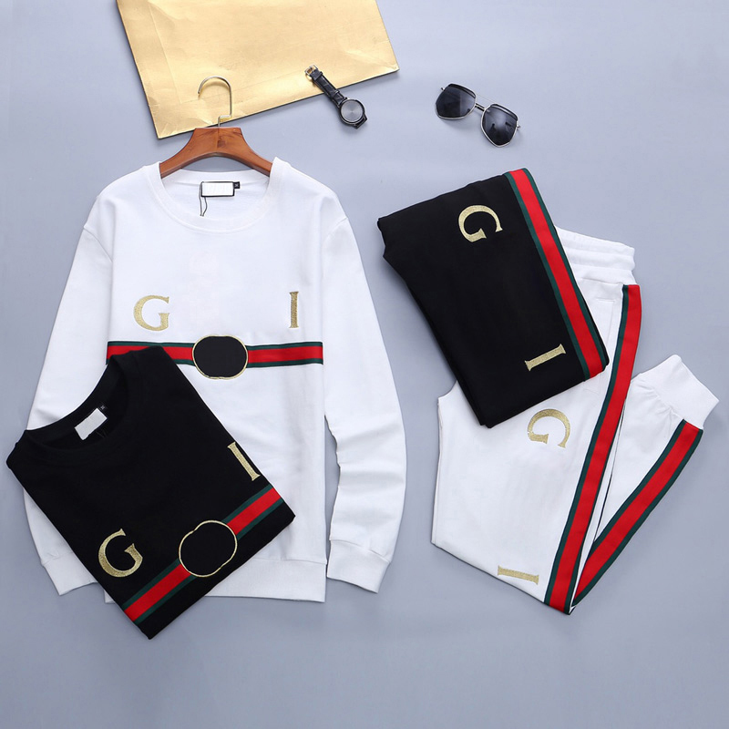 

2021 Mens Tracksuit Sweat Suits Sports Fashion Men Hoodies Jackets Casual Tracksuits Jogger Jacket Pants Sets Sporting Suit Size QAQ, Extra amount