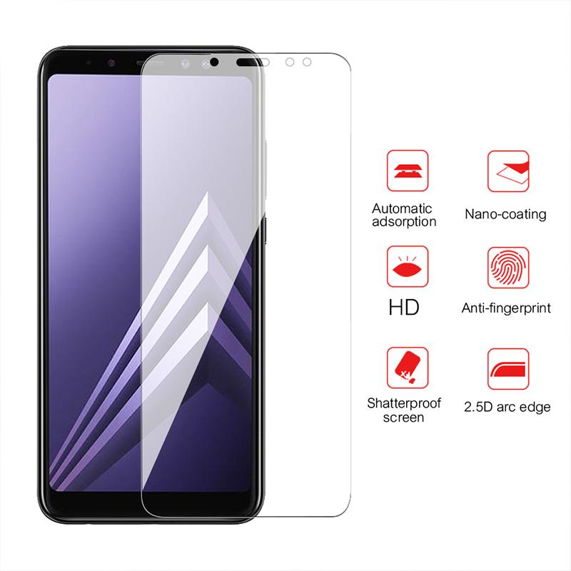 

3PCS Tempered Glass Protectors For Samsung Galaxy A7 A8 A6 J4 J8 J6 Plus Screen Protector A50 A51 A71 A70 A5 A9