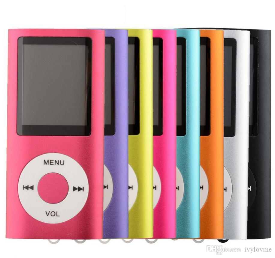 

NEW 4th Genera MP3 MP4 Player Slim 1.8"LCD Video Radio FM Player Support 4GB 8GB 16GB 32GB Micro SD TF Card