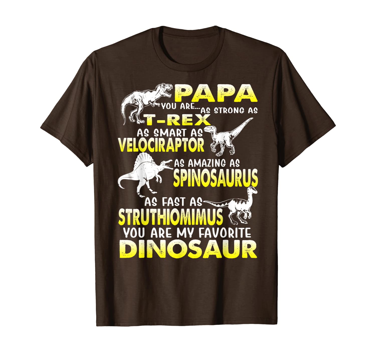 

papa you are as strong as t-rex funny father day t-shirt t-shirt, White;black