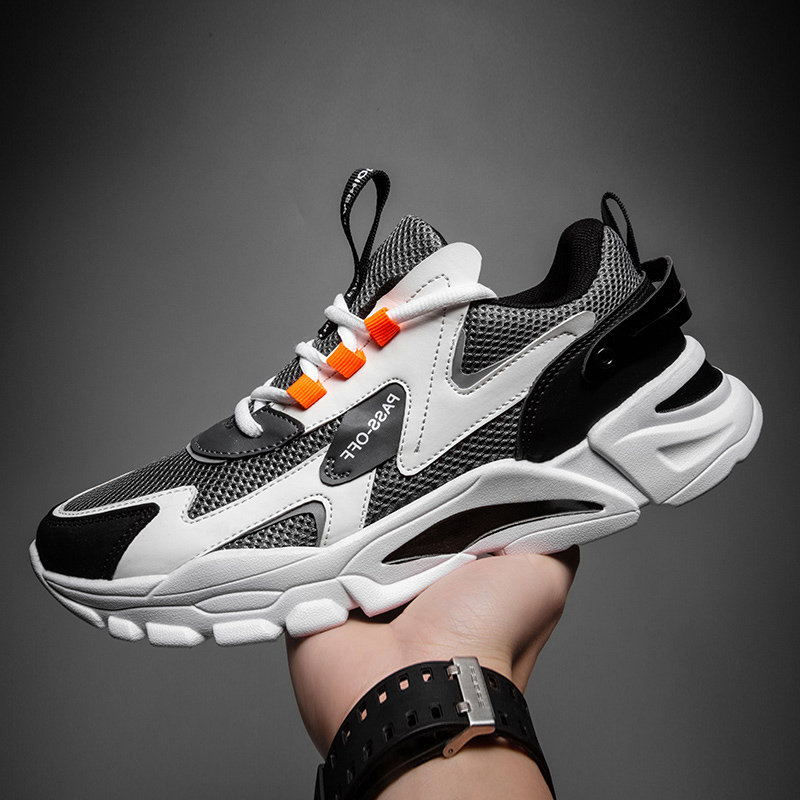 

Summer Womens Mens Running Shoes Casual Student Outdoor Sports Sneakers Black Beige Grey Size 39-44 Code 65-727