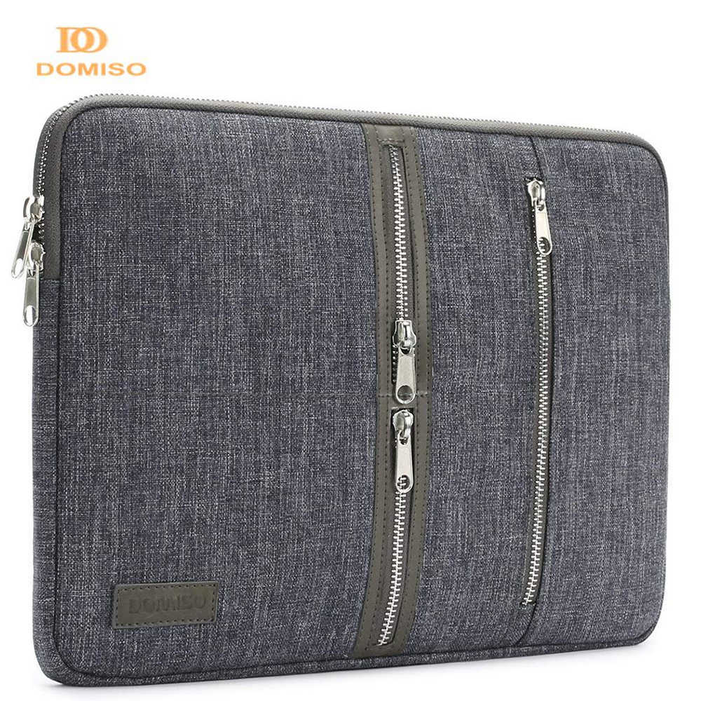 

DOMISO Fashion Shockproof Laptop Bag For Macbook Air Case 10" 11" 13" 14" 15.6" Inch Zipper Laptop Sleeve Computer Bag 211018