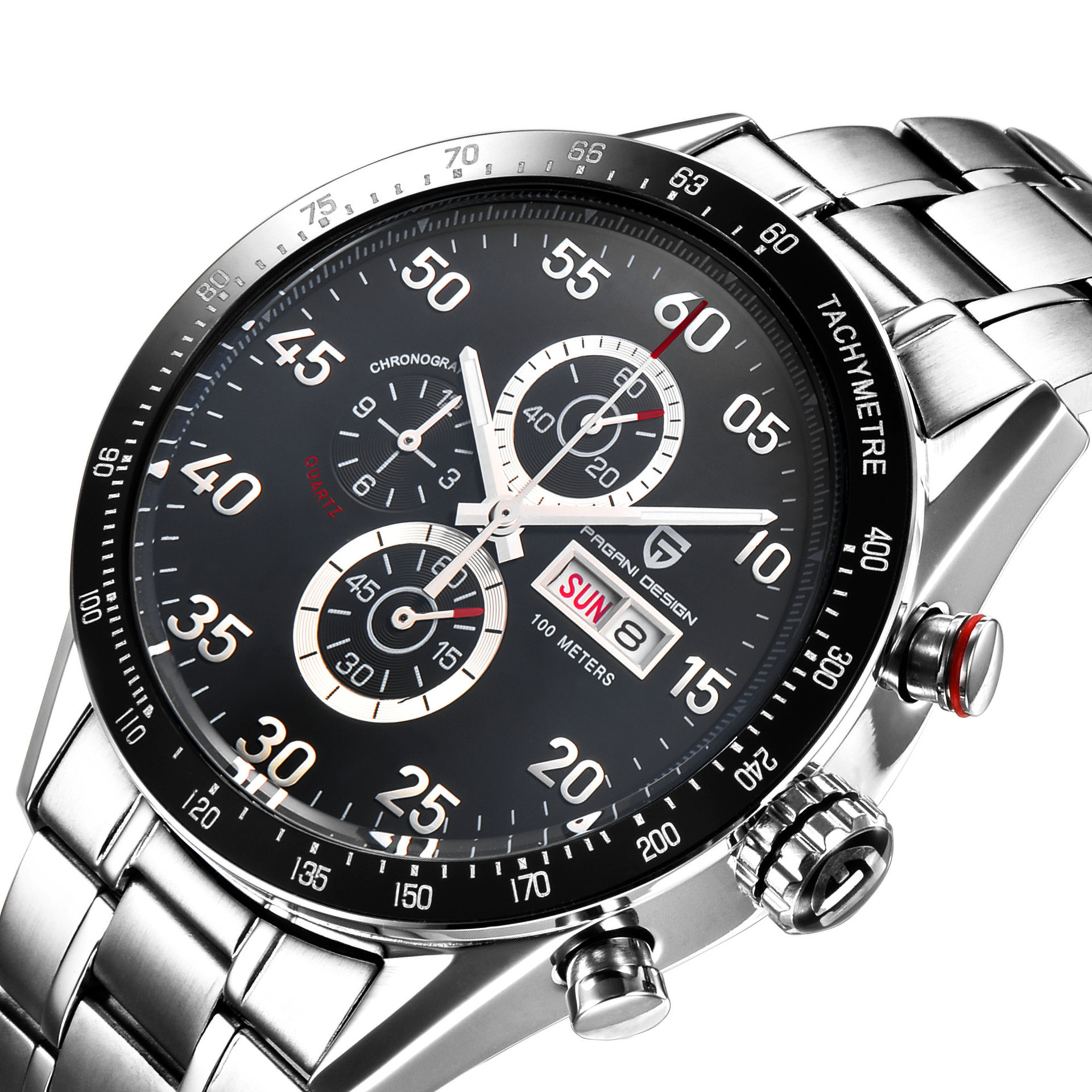 

Bergani Multifunctional Calendar Waterproof Watch Wristwatches ZBNSSY01873