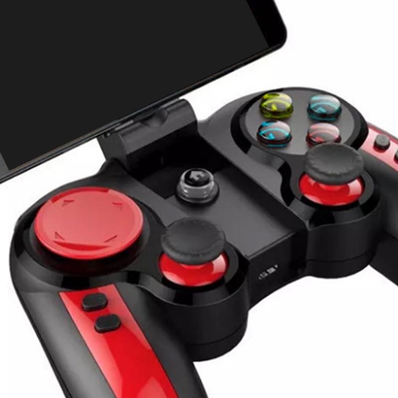 

Wireless Bluetooth Gamepad Trigger With Stand Cellphone Joystick Game Controller KX4A Controllers & Joysticks