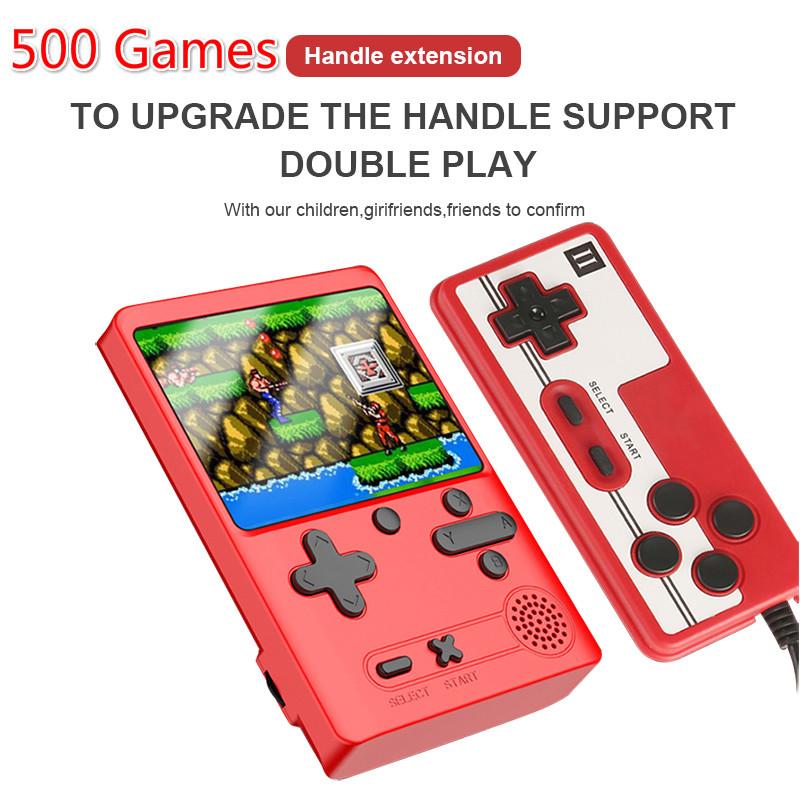 

Game Controllers & Joysticks Portable Handheld Console Retro Mini Video Player Built In 500 Games 3.0 Inch Players For Kids Children