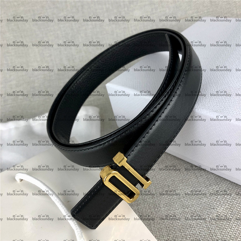 

10 Buckle Belts Hipster Men and Women Leather Belts with Box Smooth Buckle Dress Up High-grade Belts, As pic;width:2.4cm