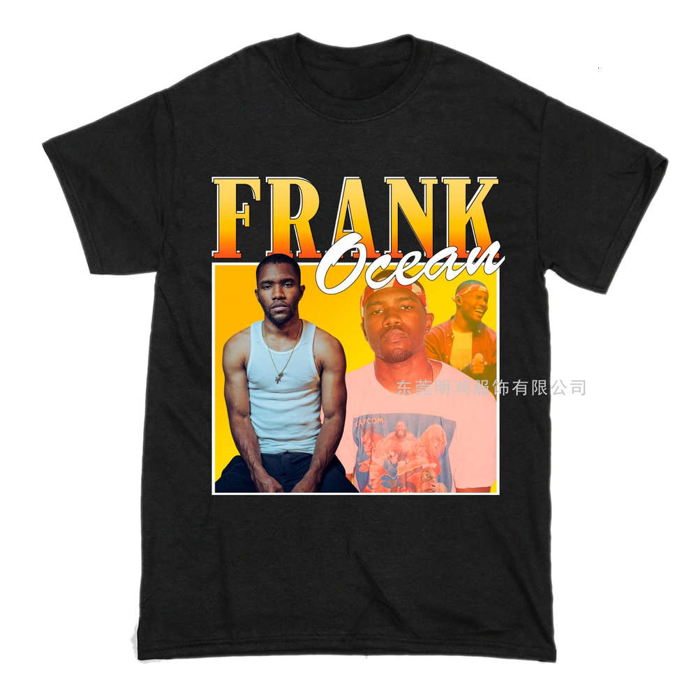 

t-shirt Men's Frank ocean fashion Harajuku T-shirt short sleeve, White;black