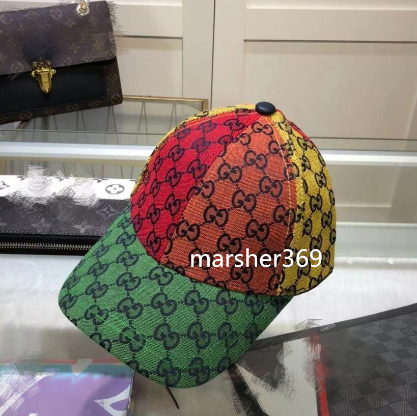 

055 GGHOT mens Designer snapbacks Caps Fashion Men Women Baseball Cap Cotton Sun Hat High Quality Hip Hop Classic Fashion Baseball Hats Street Adjustable Caps